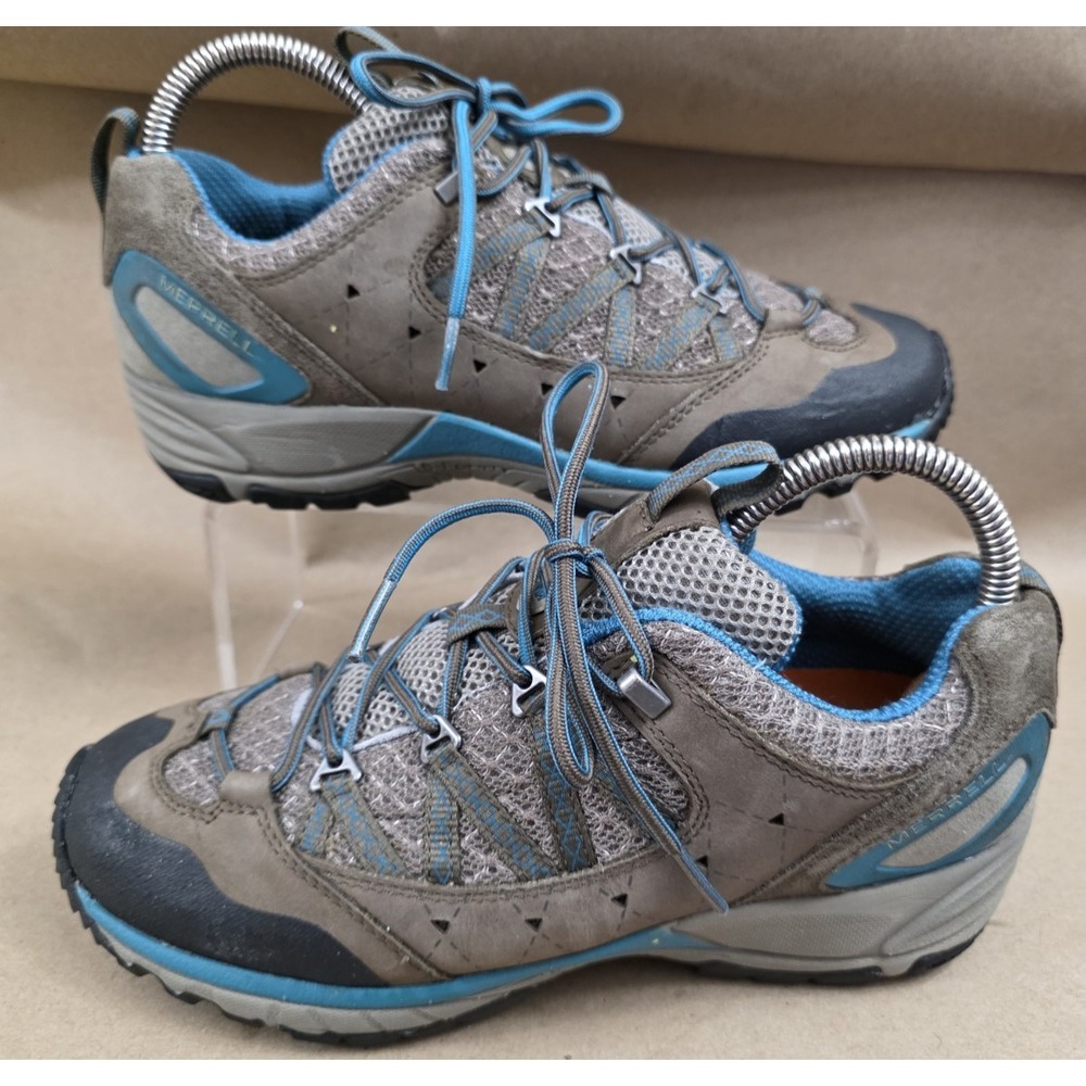 Merrell (Sz 8) Hiking Shoes Avian Light Sport Dark Shadow WOMENS Gray Blue